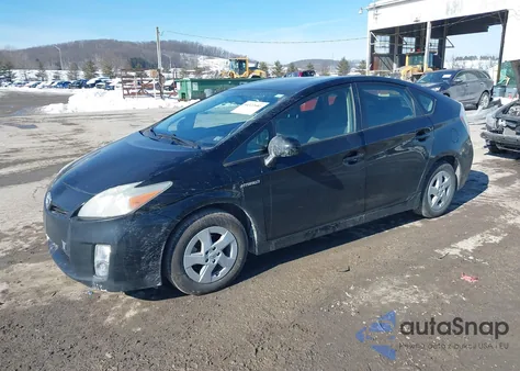 2011 Toyota Prius Two z USA, uszkodzony, nr VIN JTDKN3DU7B5344648
